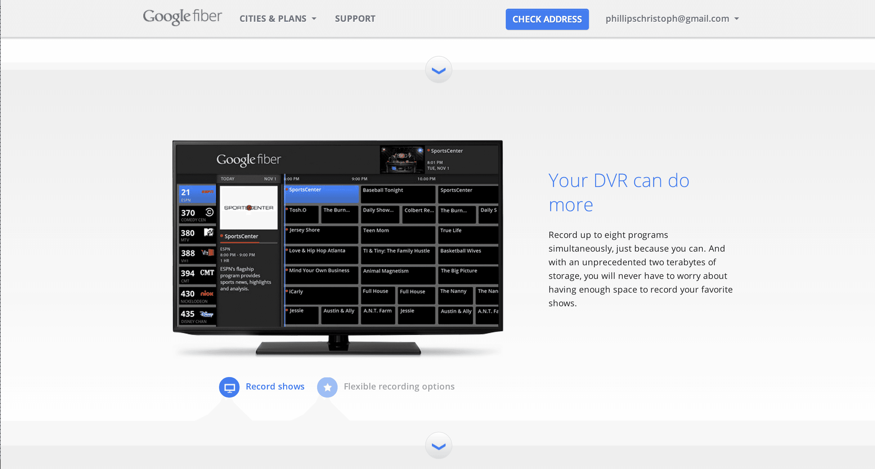 GOOGLE FIBER showcase 4