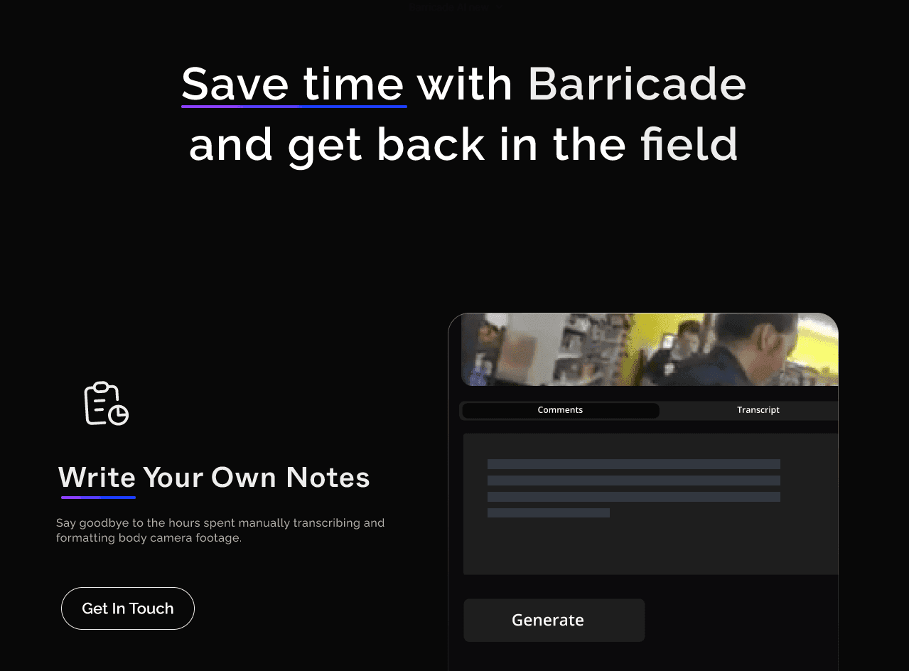 BARRICADE AI showcase 6